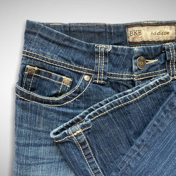 BKE Addison Flap Pocket Boot Leg Jeans Size 28 - Picture 5 of 11